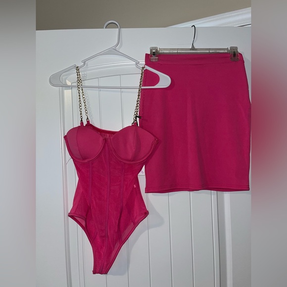 Dresses & Skirts - Pink Matching Set